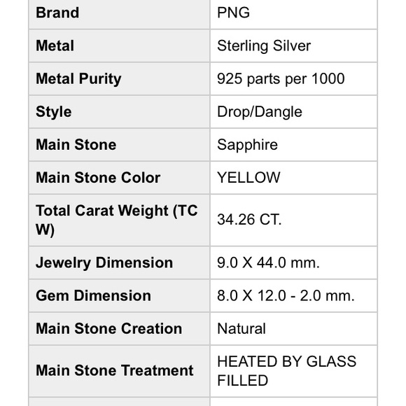 Natural Emerald and Yellow Sapphire Cabochon earrings 14k over 925 Silver New - Picture 4 of 5